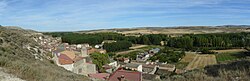 View of Torregalindo from its castle, 2011