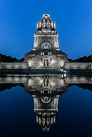 Völkerschlachtdenkmal: Monument to the Battle of the Nations in Leipzig, completed in 1913