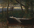 The Lady of Shalott, öljy kankaalle, 1873.