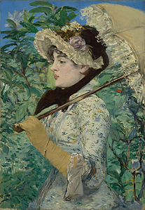 Édouard Manet Le Printemps (Jeanne Demarsy)