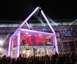 Het Glazen Huis op het Marktplein