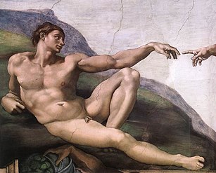 Michelangelo, Adam, c.1510