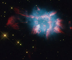 허블 우주망원경으로 찍은 NGC 6326.