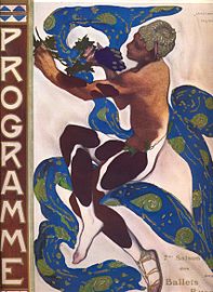 Nijinsky dans L’Après-midi d’un faune (1912).