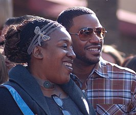 Laz Alonso samen met CCH Pounder, 2009