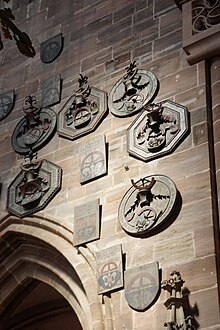 Totenschilde in der Lorenzkirche[4]