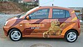 Kia Picanto „Garfield“ Seitenansicht