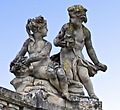 Enfants au masque et aux fruits, allégorie de la Terre