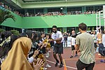 Thumbnail for File:Pemain Bola Basket NBA dari Amerika Melatih Pelajar SMA di Jakarta (42950698214).jpg