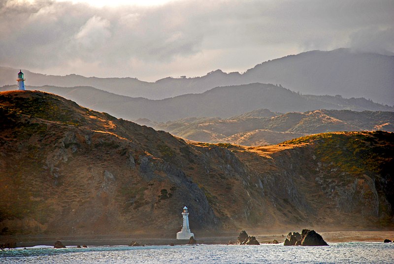 File:Pencarrow Head, Wellington, New Zealand from Santa Regina, 24 Feb. 2007.jpg