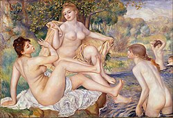 The Large Bathers, 1884–1887[2] Aline centre.