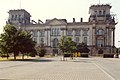 Vorarbeiten zur Reichstagverhüllung, Juni 1995