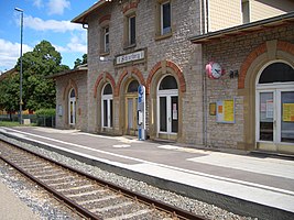 Bahnhof Schrozberg, 2013