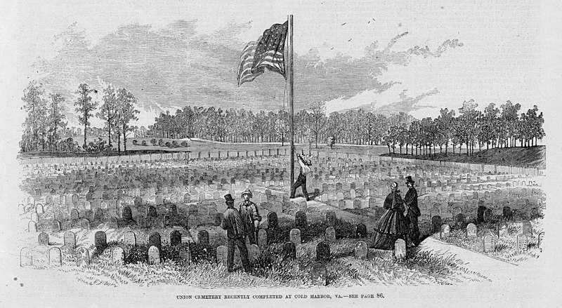 File:Union cemetery recently completed at Cold Harbor, Va. (17278764466).jpg