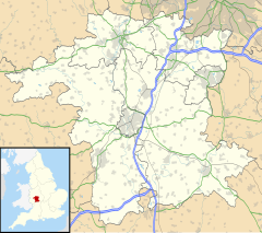 Besford is located in Worcestershire