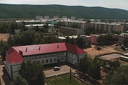 View of the town center