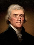 Vicepresident Thomas Jefferson uit Virginia Democratisch- Republikeinse Partij