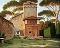 Das Pförtnerhaus im Park der Villa Borghese in Rom, 1816, Hamburger Kunsthalle