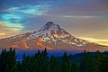 Mount Hood is the highest peak in Oregon