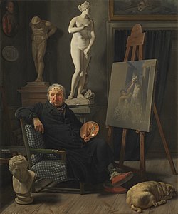 Martinus Rørbye Portrait of the painter C. A. Lorentzen