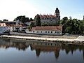 Labe u zámku Brandýs nad Labem