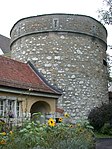 Archivturm, dahinter Turm der Stadtkirche