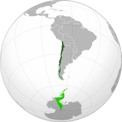 Chile (orthographic projection)