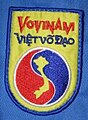 Phù hiệu Vovinam được thêu trên Võ phục