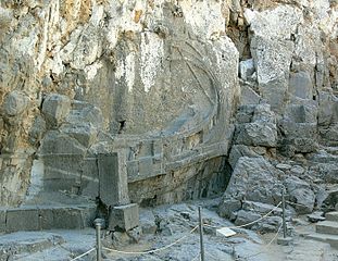 Acropolis of Lindos, Warship relief