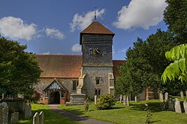 De St-Pieterskerk van Ropley.