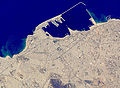 Satellite image of central Tripoli