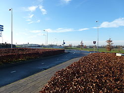 Viaduct over N34 bij Borger