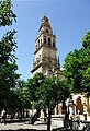 Antiguu minarete de la mezquita de Córdoba convertíu en torre-campanariu de la catedral de Córdoba.