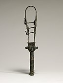 Sistrum; Walters Art Museum, okoli 380–250 pr. n. št.