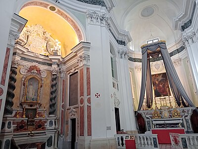 Intérieur de l'église.