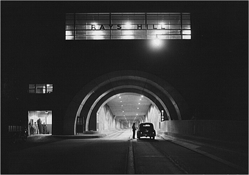 File:Rays Hill Tunnel at night 1942.jpg