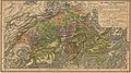 Historical map of Switzerland 1291-1515 (1912)