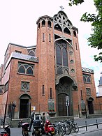 Façade de l'église.