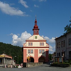 Skyline of Úpice