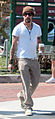 AJ McLean walking in Malibu in february, 2008.