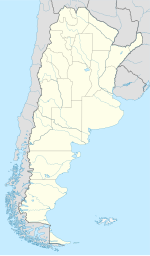 San Juan på en karta över Argentina