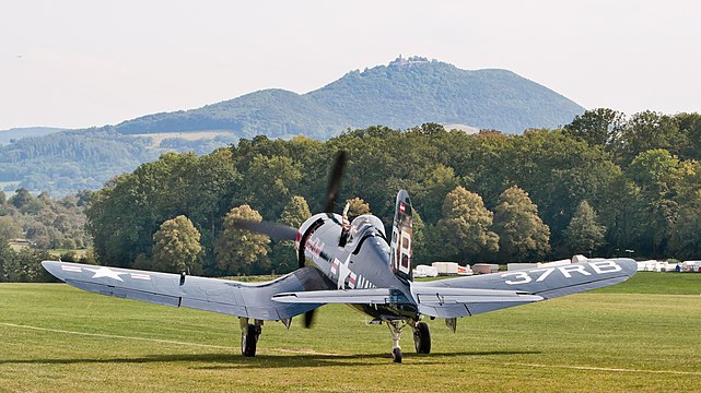 Vought F4U-4 Corsair (built in 1945).