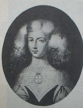 Lithografie van Inês de Castro