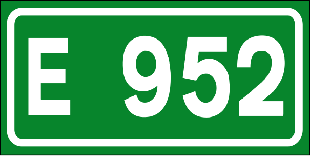 File:Strada europea 952.svg