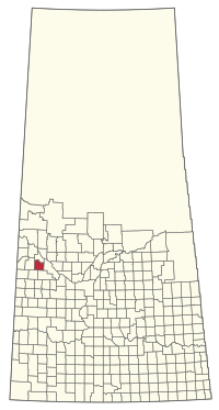 Location of the RM of Cut Knife No. 439 in Saskatchewan