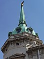 Sculpture of double-headed eagle on the top of New Palace, Belgrade