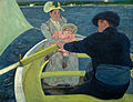 The Boating Party, ola ar chanbhás, 1893-94, National Gallery of Art, Washington, D.C.