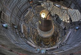 Titan II ICBM in 571-7 site silo.