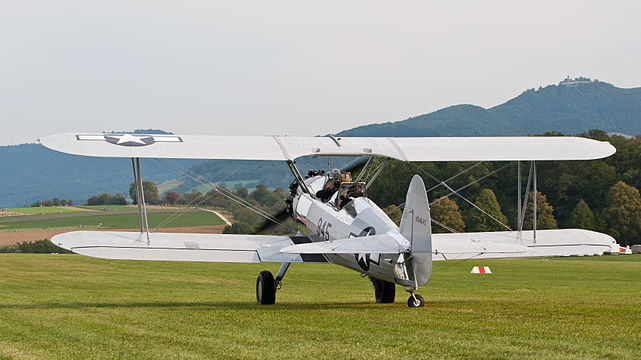 Boeing PT-17 Kaydet (A75N1) (built in 1942).