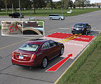 Collision Warning with Brake Support on the 2009 Lincoln MKS